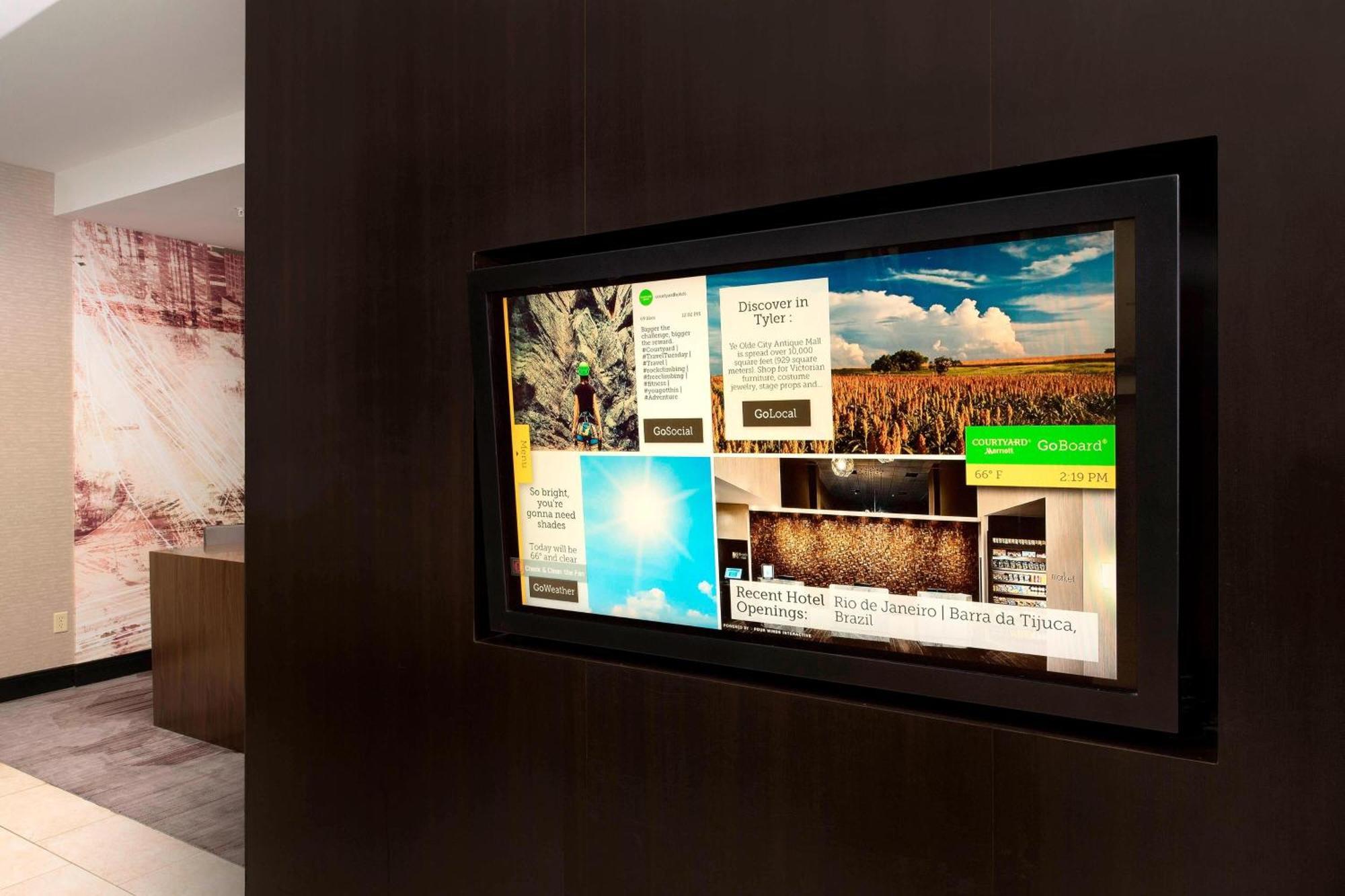 Courtyard By Marriott Tyler Hotel Buitenkant foto